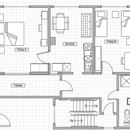 Apartmán Alisa Kostomlaty nad Labem